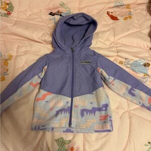 Columbia Lavender Fleece Jacket